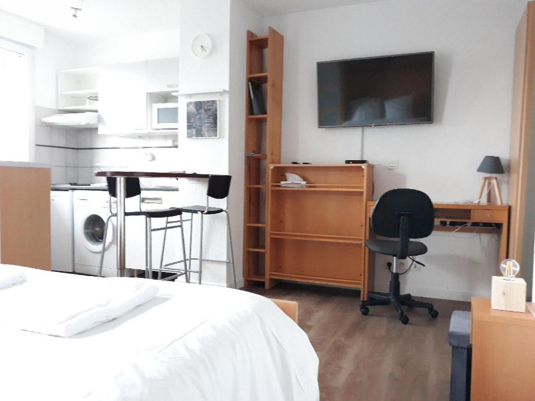 Studio Santa Monica - Climatise - Piscine - Parking ตูลูส ภายนอก รูปภาพ
